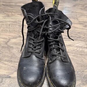 Dr. Martens 8-hole leather boots — Size 37 EU / 6 US